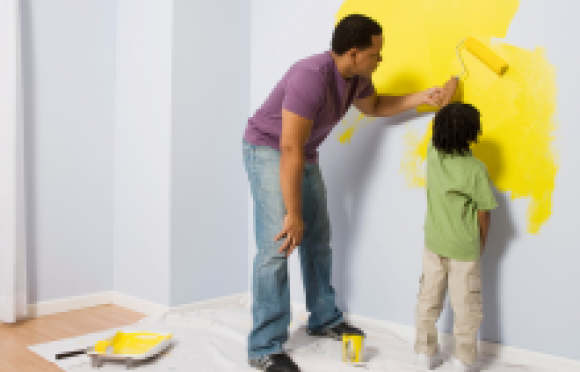 Child friendly paint