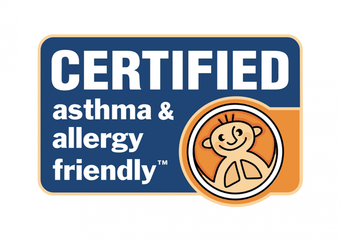 Certified asthma & allergy friendly